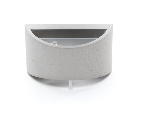 Deko-Light Wandaufbauleuchte Arianna II, G9, max. 25W, Beton, grau 341187