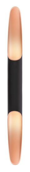 Deko-Light Wandaufbauleuchte Apodis 800, Warmweiß, Aluminium, Roségold 341203