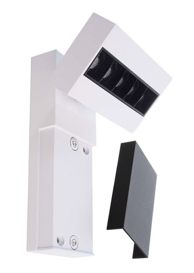 Deko-Light Wandaufbauleuchte Ceti 5, Warmweiß, weiß, matt 341214