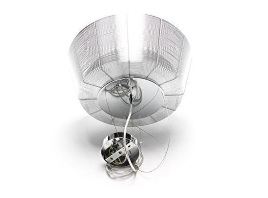 Deko-Light Pendelleuchte Filo Sat, E27, 3x max. 60W, Metall, silber 342031