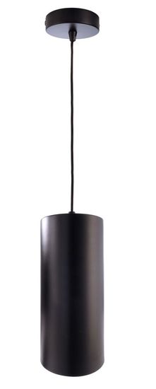 Deko-Light Pendelleuchte Barrel, E27, max. 40W, Metall, schwarz 342051