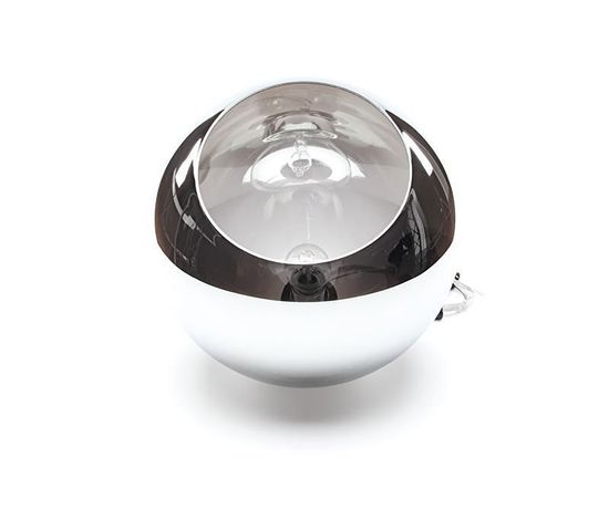 Deko-Light Pendelleuchte Furnel, E27, max. 60W, Glas, silber, verspiegelt 342109