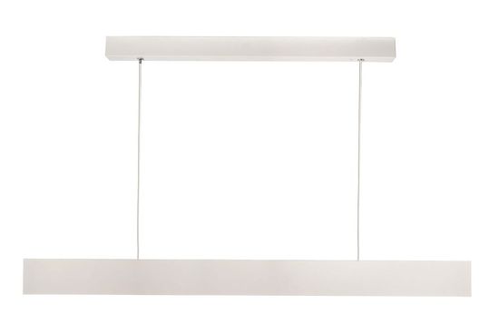 Deko-Light Pendelleuchte Apollon, Warmweiß, Alu, Weiß-matt, mattiert 342149