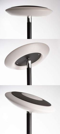 Deko-Light Stehleuchte Bermuda, Warmweißschwarzgrau 343028