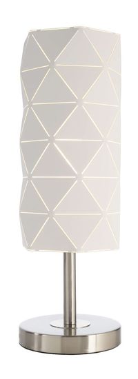 Deko-Light Tischleuchte Asterope linear, weiß, matt, E27, max. 40W 346003