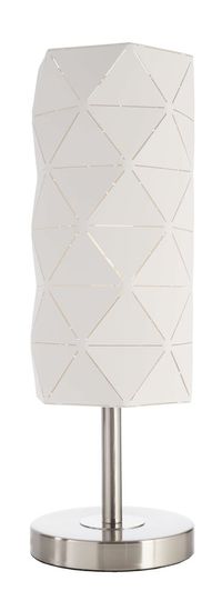 Deko-Light Tischleuchte Asterope linear, weiß, matt, E27, max. 40W 346003