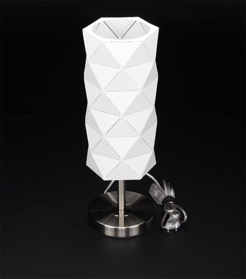 Deko-Light Tischleuchte Asterope linear, weiß, matt, E27, max. 40W 346003
