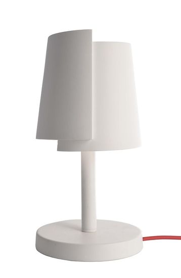 Deko-Light Tischleuchte Twister, Weiß, G9, max. 25W 346010