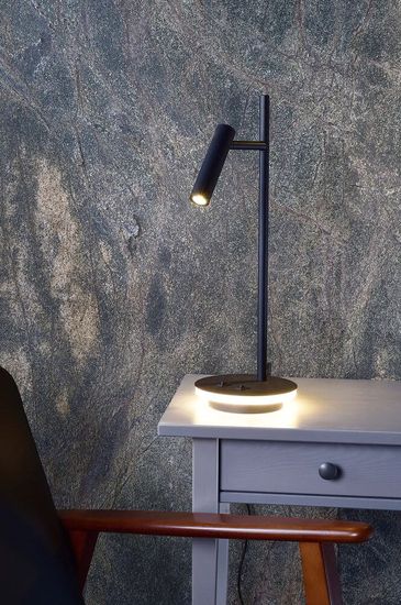Deko-Light Tischleuchte Brahe, Warmweiß, schwarz 346016