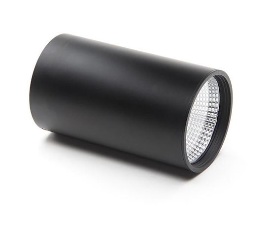Deko-Light Deckenaufbauleuchte Luna 40, Neutralweiß, Signalschwarz, mattiert 348066