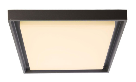 Deko-Light Deckenaufbauleuchte Arneb, Warmweiß, Graphitgrau, IP54 348070