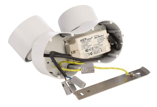 Deko-Light Deckenaufbauleuchte Uni II Mini Double, Warmweiß, weiß 348123
