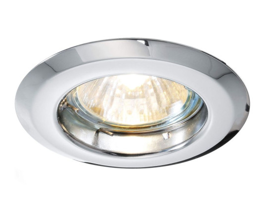 Deko-Light Deckeneinbauring, silber, Chrom, 12V, GU5.3 MR16, max. 50W 442052