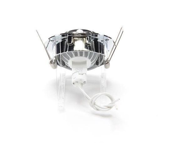 Deko-Light Deckeneinbauring, silber, Chrom, 12V, GU5.3 MR16, max. 50W 449201