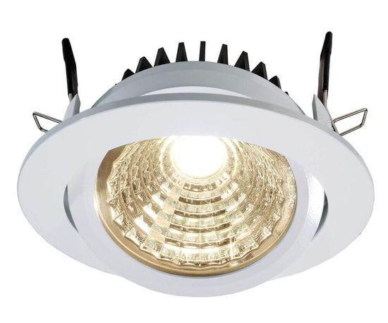 Deko-Light Deckeneinbauleuchte COB 95, Signalweiß, Warmweiß, 40°, 26-27V DC, 350mA 565067