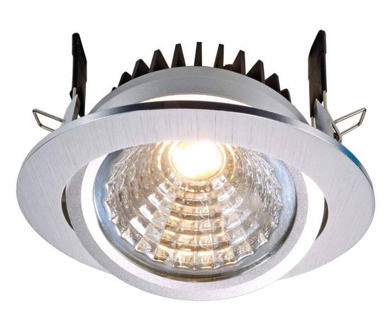 Deko-Light Deckeneinbauleuchte COB 95, silber, Neutralweiß, 40°, 26-27V DC, 350mA 565071
