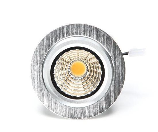 Deko-Light Deckeneinbauleuchte COB 95, silber, Neutralweiß, 40°, 26-27V DC, 350mA 565071