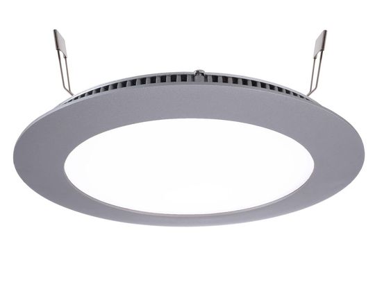 Deko-Light Deckeneinbauleuchte LED Panel 12, Perlhellgrau RAL 9022, Neutralweiß, 115°, 23-24V DC, 350mA 565091