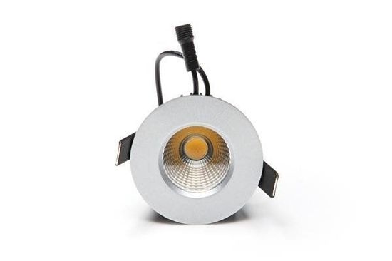 Deko-Light Deckeneinbauleuchte COB 68 IP65, Perlhellgrau RAL 9022, Warmweiß, 45°, 17-18V DC, 350mA, IP65 565109