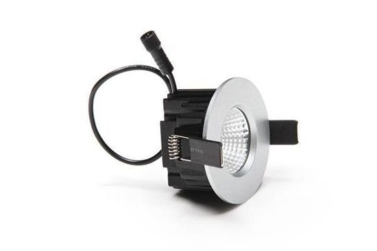 Deko-Light Deckeneinbauleuchte COB 68 IP65, Perlhellgrau RAL 9022, Warmweiß, 45°, 17-18V DC, 350mA, IP65 565109