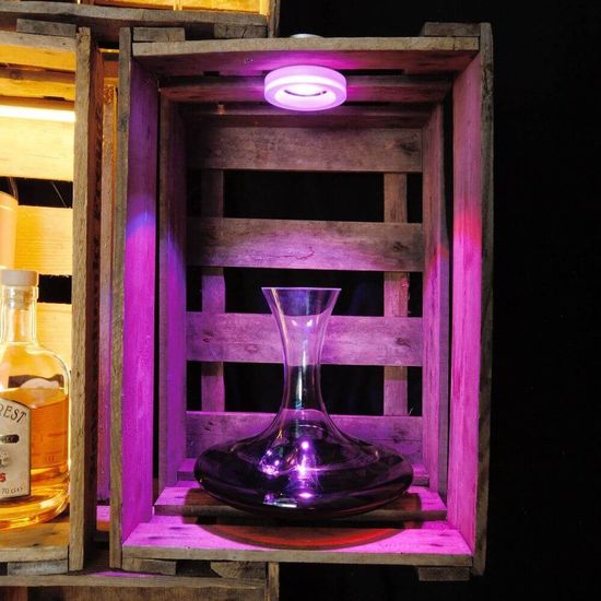 Deko-Light Deckeneinbauleuchte COB 68 Acryl, silber, RGB, 45°, 24VDC 565197