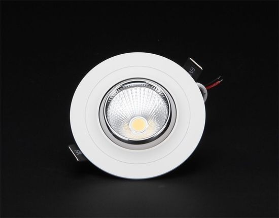 Deko-Light Deckeneinbauleuchte Saturn, weiß, Chrom, Neutralweiß, 30°, 17-18V DC, 350mA 565202