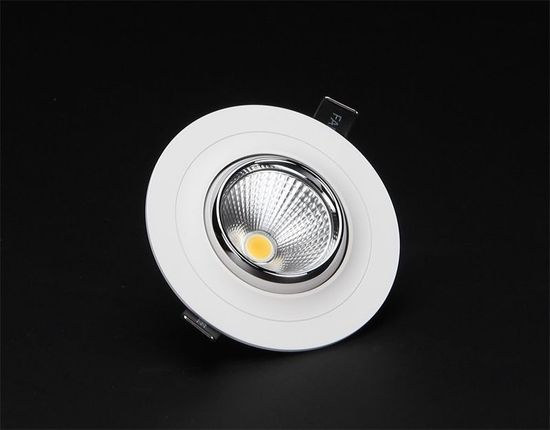 Deko-Light Deckeneinbauleuchte Saturn, weiß, Chrom, Neutralweiß, 30°, 17-18V DC, 350mA 565202