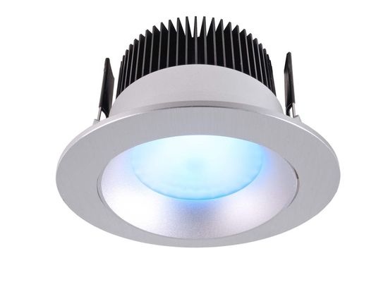 Deko-Light Deckeneinbauleuchte COB 94 RGBW, silber, RGB + Warmweiß, 60°, 24VDC 565246