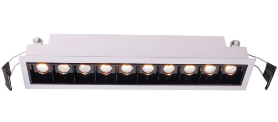 Deko-Light Deckeneinbauleuchte Ceti 10, weiß, matt, Warmweiß, 45°, 28-29V DC, 700mA 565251