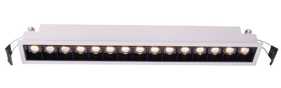 Deko-Light Deckeneinbauleuchte Ceti 15, weiß, matt, Warmweiß, 45°, 44-45V DC, 700mA 565252