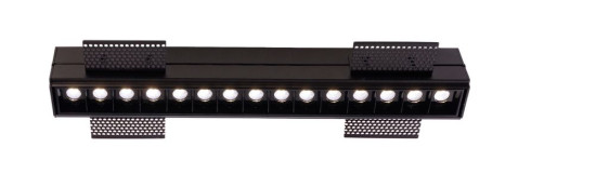 Deko-Light Deckeneinbauleuchte Ceti 15 Hide, schwarz, Warmweiß, 45°, 44-45V DC, 700mA 565255