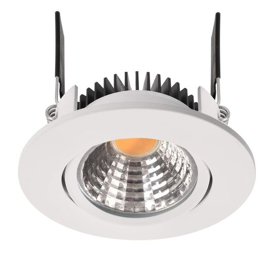 Deko-Light Deckeneinbauleuchte COB-68-350mA-2700K-rund, Signalweiß, Warmweiß, 45°, 16-17V DC, 350mA 565279