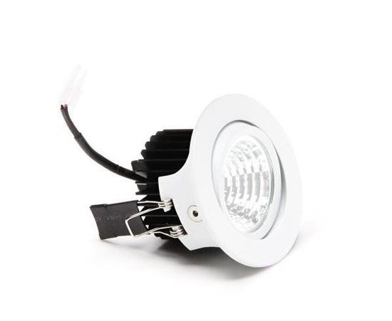Deko-Light Deckeneinbauleuchte COB-68-350mA-2700K-rund, Signalweiß, Warmweiß, 45°, 16-17V DC, 350mA 565279