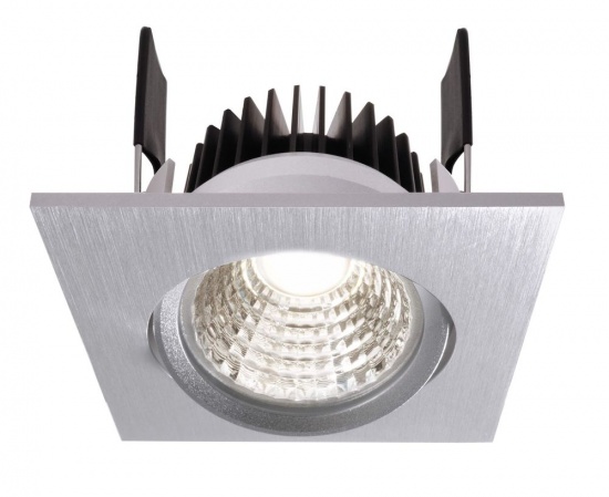 Deko-Light Deckeneinbauleuchte COB-68-350mA-4000K-eckig, silber, Neutralweiß, 45°, 16-17V DC, 350mA 565284
