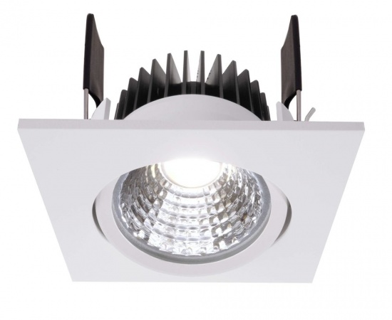 Deko-Light Deckeneinbauleuchte COB-68-350mA-4000K-eckig, Signalweiß, Neutralweiß, 45°, 16-17V DC, 350mA 565285