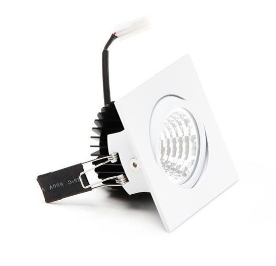 Deko-Light Deckeneinbauleuchte COB-68-350mA-4000K-eckig, Signalweiß, Neutralweiß, 45°, 16-17V DC, 350mA 565285