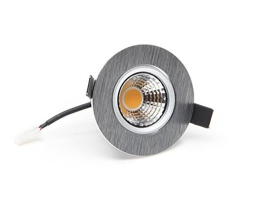 Deko-Light Deckeneinbauleuchte COB-68-24V-2700K-rund, silber, Warmweiß, 45°, 24VDC 565303
