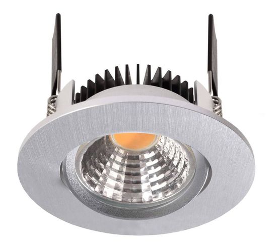 Deko-Light Deckeneinbauleuchte COB-68-24V-4000K-rund, silber, Neutralweiß, 45°, 24VDC 565305