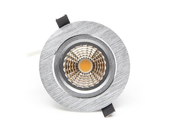 Deko-Light Deckeneinbauleuchte COB-95-24V-4000K-rund, silber, Neutralweiß, 45°, 24VDC 565309
