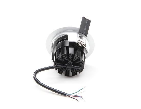 Deko-Light Deckeneinbauleuchte COB 68 RGBW, silber, RGB + Warmweiß, 50°, 24VDC 565336
