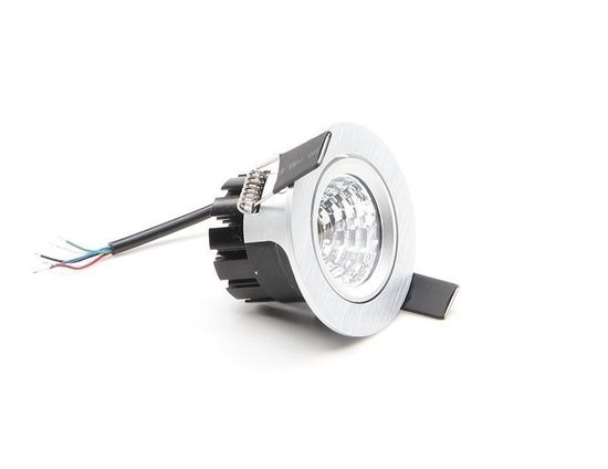 Deko-Light Deckeneinbauleuchte COB 68 RGBW, silber, RGB + Warmweiß, 50°, 24VDC 565336