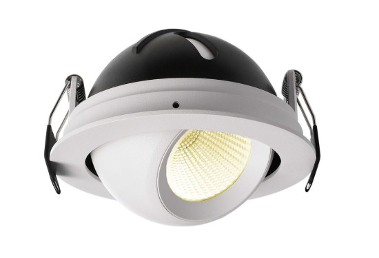 Deko-Light Deckeneinbauleuchte Bellatrix, Weiß, Warmweiß, 40°, 18V DC, 500mA,9W 565340