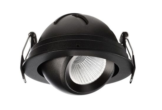 Deko-Light Deckeneinbauleuchte Bellatrix, Schwarz, Warmweiß, 40°, 18V DC, 500mA 565341