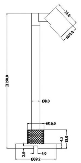 Deko-Light Displayleuchte Herculis Small, Warmweiß, Schwarz, 3V DC, 350mA 688029