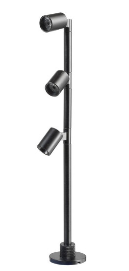 Deko-Light Displayleuchte Herculis Triple, Warmweiß, Silber, 9V DC, 350mA 688042