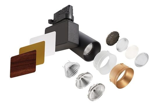 Deko-Light Schienensystem 3-Phasen 230V, Nihal Mini, Neutralweiß, schwarz 707039