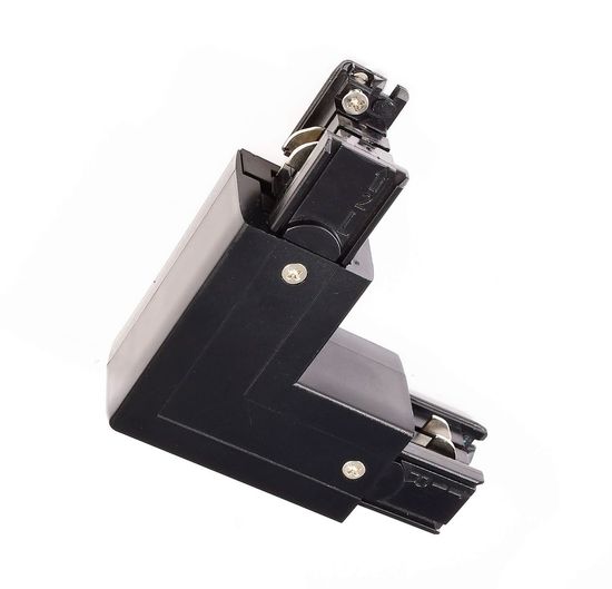 Deko-Light Schienensystem 3-Phasen 230V, D Line 90°-Verbinder links-rechts schwarz 710038