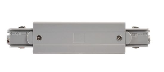 Deko-Light Schienensystem 3-Phasen 230V, D Line elektrischer Längsverbinder links-rechts grau 710043