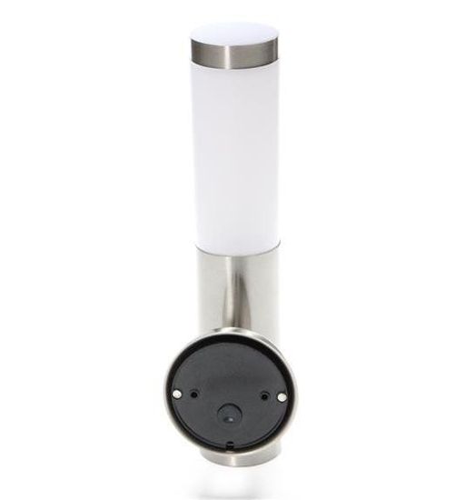 Deko-Light Wandaufbauleuchte Nova II, E27, max. 40W, Edelstahl, silber, IP44 730034