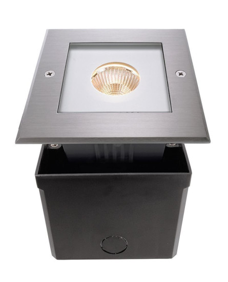 Deko-Light Bodeneinbauleuchte Square COB I WW, Warmweiß, IP67 730209